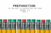 PREPARATION  IS THE KEY TO SUCCESS ON THE PSSA  GRADES 3-5  PART 1