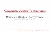 Members Winter Conference Wednesday 12th January 2011