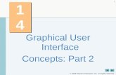 Graphical User Interface Concepts: Part 2