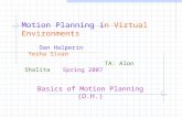 Motion Planning i n Virtual Environments