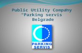 Public Utility Company “Parking servis” Belgrade