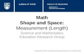 Math Shape and Space:  Measurement (Length)