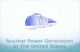 Nuclear Power Generation In The United States
