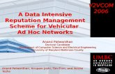 A Data Intensive Reputation Management Scheme for Vehicular  Ad Hoc Networks