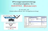 Programming Concepts C: GOTO_Beacon ENGR 10 Introduction to Engineering