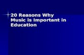 20 Reasons Why Music is Important in Education