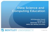 Data Science and  Computing Education