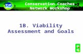 1B. Viability Assessment and Goals