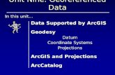 Unit Nine: Georeferenced Data