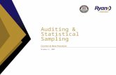 Auditing & Statistical Sampling