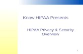 HIPAA Privacy & Security Overview