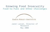 Janet Larsen, Director of Research May 2008