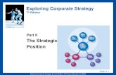 Exploring Corporate Strategy 7 th  Edition