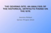 The  Gehring  site: An Analysis of the historical artifacts found on the site