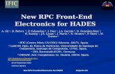 New RPC Front-End Electronics for HADES