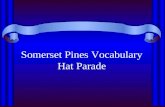 Somerset Pines Vocabulary Hat Parade