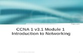 CCNA 1 v3.1 Module 1  Introduction to Networking