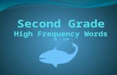 Second  Grade High Frequency Words 76 - 150