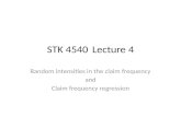 STK 4540 Lecture  4