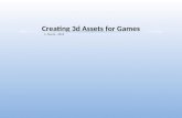Creating 3d Assets for Games