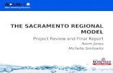 The Sacramento regional model