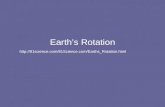 Earth’s Rotation