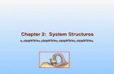 Chapter 2:  System Structures
