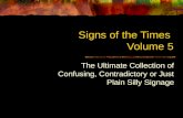 Signs of the Times  Volume 5