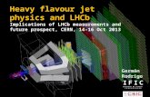 Heavy flavour jet physics and  LHCb