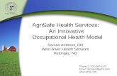 AgriSafe Health Services:   An Innovative  Occupational Health Model