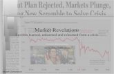 Market Revelations Lessons learned, unlearned and relearned from a crisis