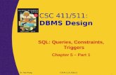 SQL: Queries, Constraints, Triggers Chapter 5 – Part 1