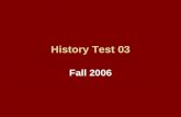 History Test 03