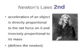 Newton’s Laws  2nd
