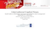 International Capital Flows Saudi Arabia as destination and source of capital for asset management