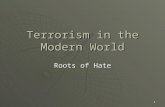 Terrorism in the Modern World