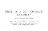 What is a 21 st  Century Learner?