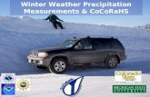 Winter Weather Precipitation Measurements & CoCoRaHS