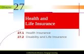 Health and Life Insurance