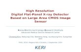 High Resolution  Digital Flat-Panel X-ray Detector  Based  on  Large  Area  CMOS Image Sensor