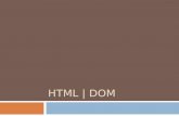HTML | DOM