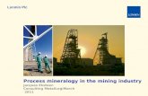 Process mineralogy in the mining industry Jacques Eksteen Consulting  MetallurgiMarch 2011
