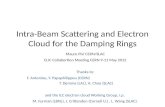 Intra-Beam Scattering and Electron Cloud for the Damping Rings