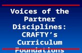 Voices of the Partner Disciplines: CRAFTY’s Curriculum Foundations Project