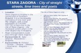 STARA ZAGORA -  C ity of straight streets, lime trees and poet s