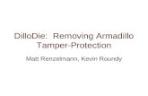 DilloDie:  Removing Armadillo Tamper-Protection