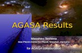 AGASA Results