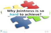 Why Jointness is so  hard  to achieve?