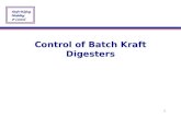 Control of Batch Kraft Digesters