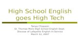 High School English goes High Tech